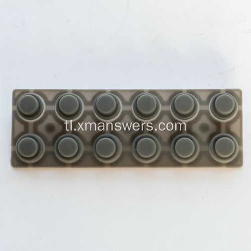 High Precision Silicon Rubber Keypad para sa Hand HeldDevice